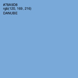 #78A9D8 - Danube Color Image