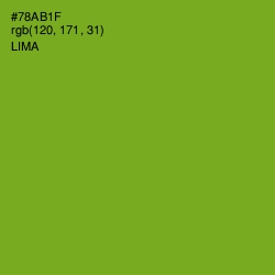 #78AB1F - Lima Color Image