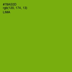 #78AE0D - Lima Color Image