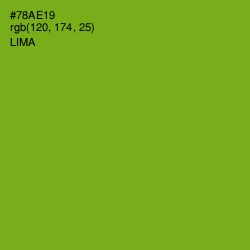 #78AE19 - Lima Color Image