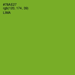 #78AE27 - Lima Color Image