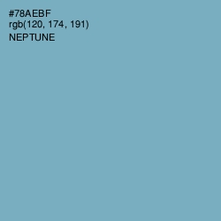 #78AEBF - Neptune Color Image