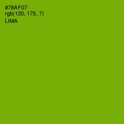 #78AF07 - Lima Color Image