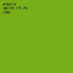 #78AF19 - Lima Color Image