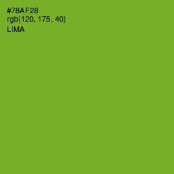 #78AF28 - Lima Color Image