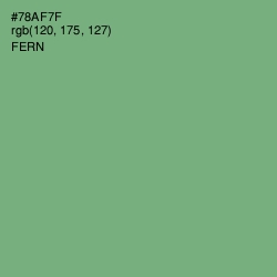 #78AF7F - Fern Color Image