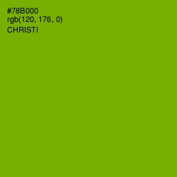 #78B000 - Christi Color Image