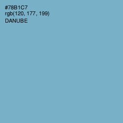 #78B1C7 - Danube Color Image