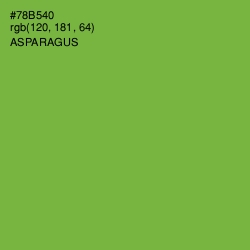 #78B540 - Asparagus Color Image