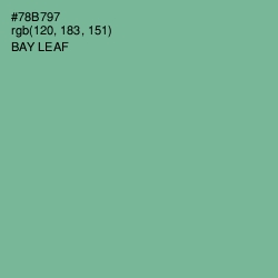 #78B797 - Bay Leaf Color Image