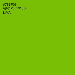 #78BF06 - Lima Color Image