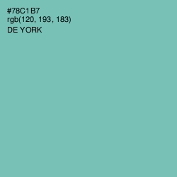 #78C1B7 - De York Color Image