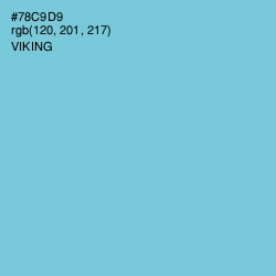 #78C9D9 - Viking Color Image