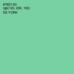 #78D1A3 - De York Color Image
