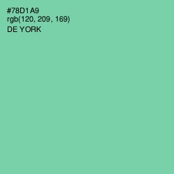 #78D1A9 - De York Color Image