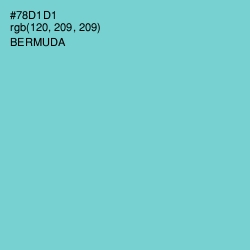 #78D1D1 - Bermuda Color Image