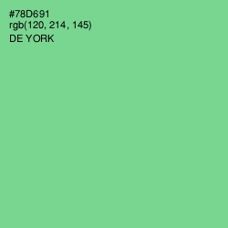 #78D691 - De York Color Image