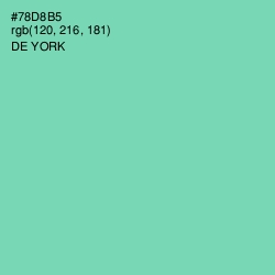 #78D8B5 - De York Color Image