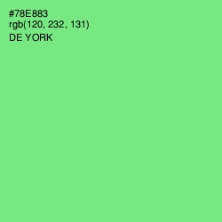 #78E883 - De York Color Image