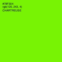 #78F304 - Chartreuse Color Image