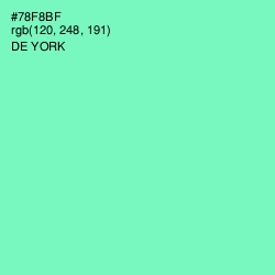 #78F8BF - De York Color Image