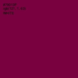 #79013F - Siren Color Image