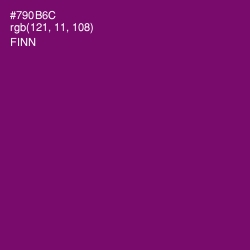 #790B6C - Finn Color Image