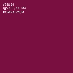 #790E41 - Pompadour Color Image