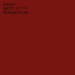 #791511 - Persian Plum Color Image