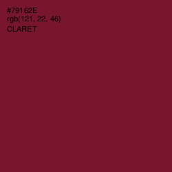 #79162E - Claret Color Image