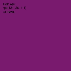 #791A6F - Cosmic Color Image