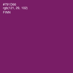 #791D66 - Finn Color Image