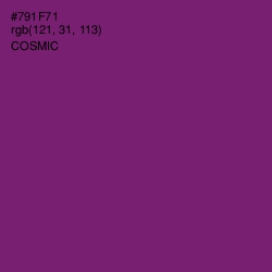 #791F71 - Cosmic Color Image