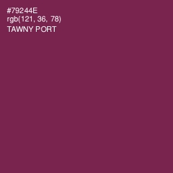 #79244E - Tawny Port Color Image