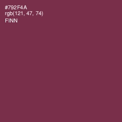 #792F4A - Finn Color Image