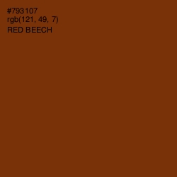 #793107 - Red Beech Color Image