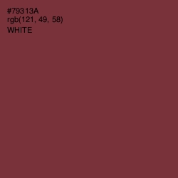 #79313A - Buccaneer Color Image