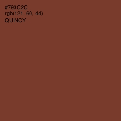 #793C2C - Quincy Color Image