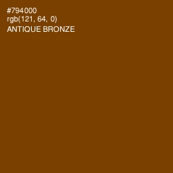 #794000 - Antique Bronze Color Image