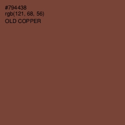 #794438 - Old Copper Color Image