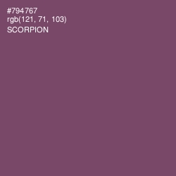 #794767 - Scorpion Color Image