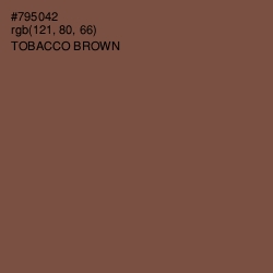 #795042 - Tobacco Brown Color Image