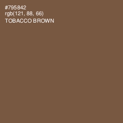 #795842 - Tobacco Brown Color Image