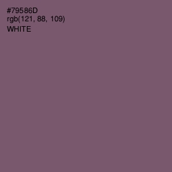 #79586D - Salt Box Color Image