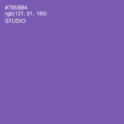 #795BB4 - Studio Color Image