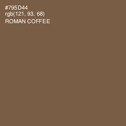 #795D44 - Roman Coffee Color Image