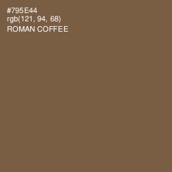 #795E44 - Roman Coffee Color Image