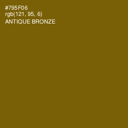 #795F06 - Antique Bronze Color Image