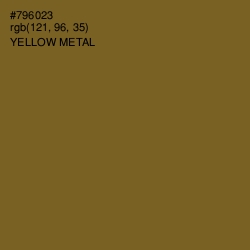 #796023 - Yellow Metal Color Image