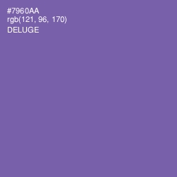 #7960AA - Deluge Color Image